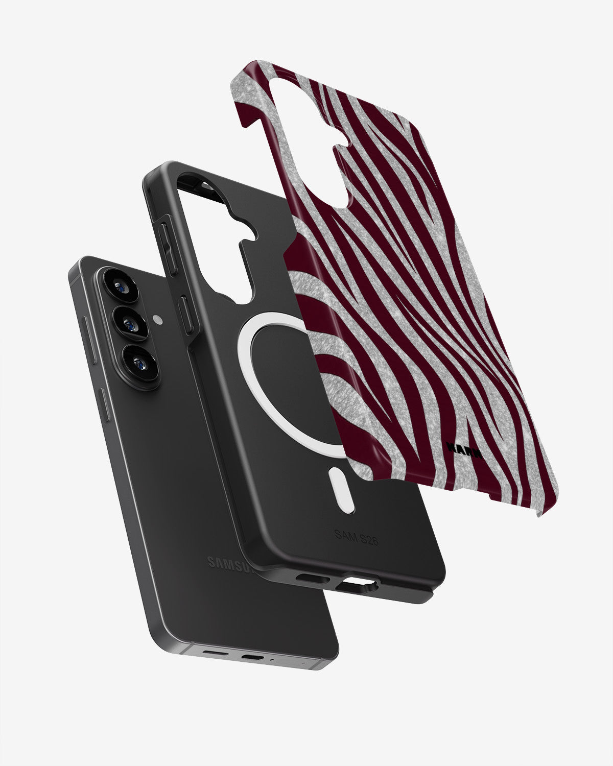 Samsung Galaxy S26 Plus Tough Case – Velvet Zebra - View 2