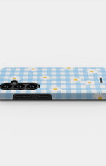 Samsung Galaxy S26 Plus Tough Case – Blue Daisies - View 2