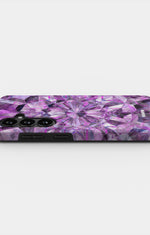 Samsung Galaxy S26 Plus Tough Case – Lavender Crystals - View 3