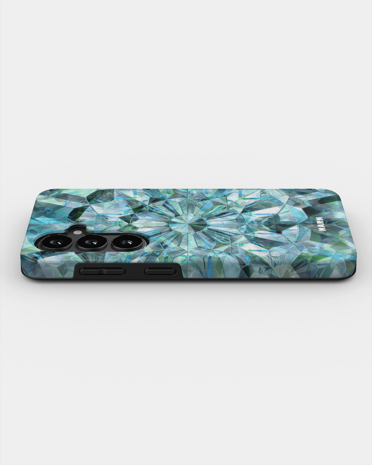 Samsung Galaxy S26 Plus Tough Case – Green Crystals - View 3