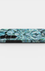 Samsung Galaxy S26 Plus Tough Case – Green Crystals - View 3