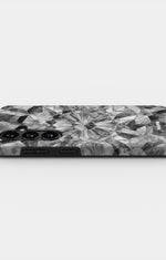 Samsung Galaxy S26 Plus Tough Case – Grey Crystals - View 3