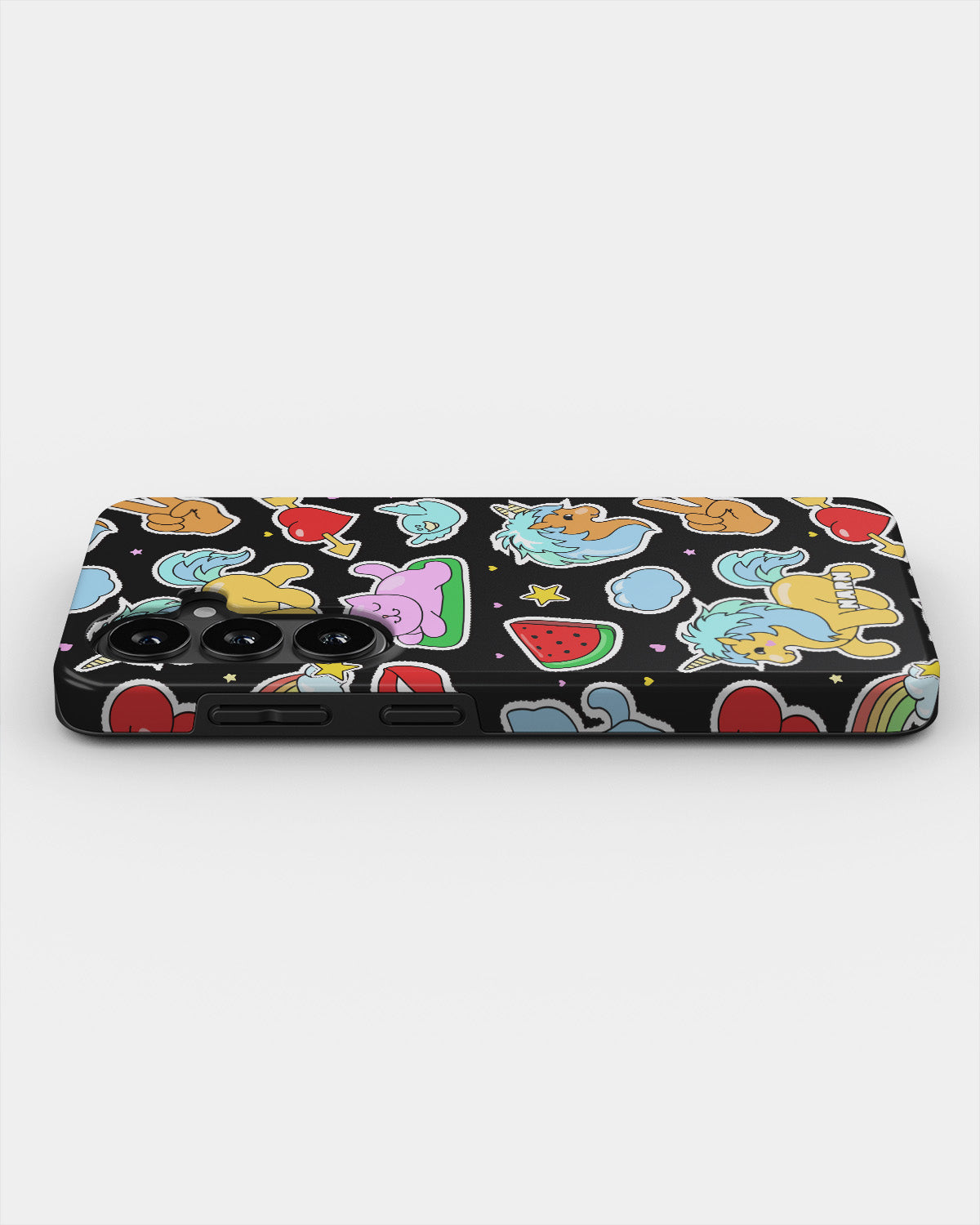 Samsung Galaxy S26 Plus Tough Case – Cute Stickers - View 3