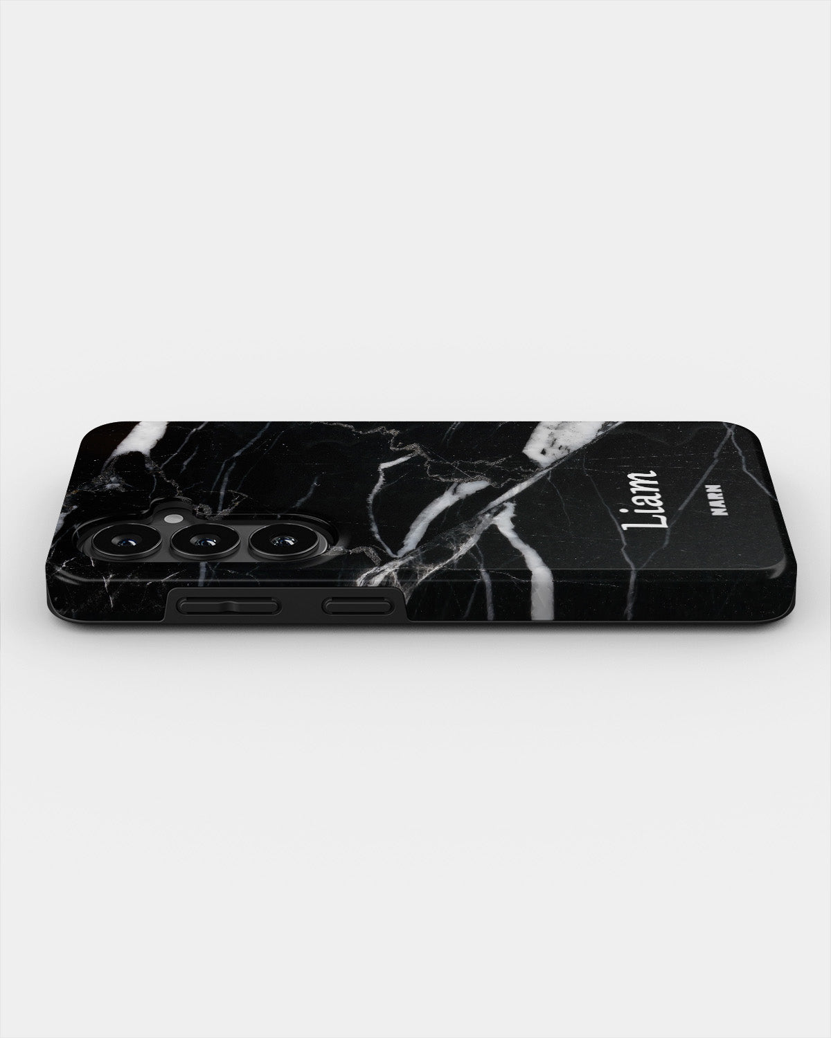 Samsung Galaxy S26 Plus Tough Case – Custom - Black Marble - View 3