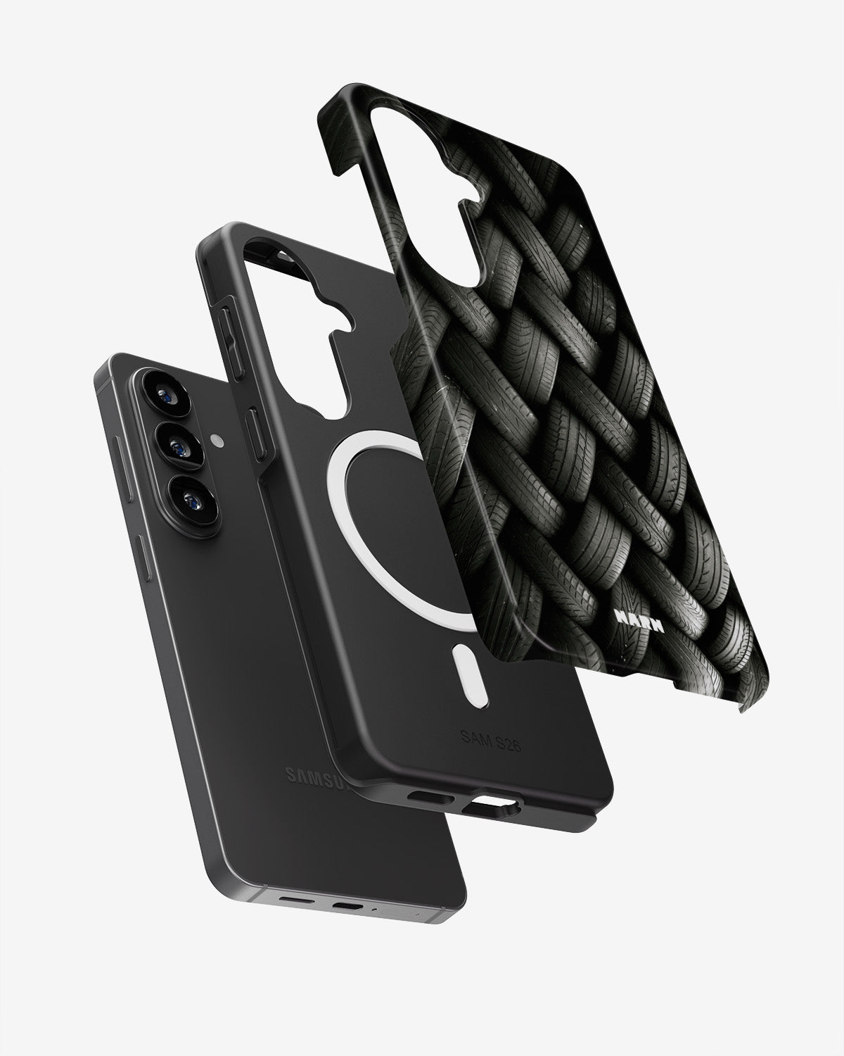 Samsung Galaxy S26 Plus Tough Case – Tires Wall - View 2