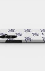 Samsung Galaxy S26 Plus Tough Case – Blue Turtles - View 3