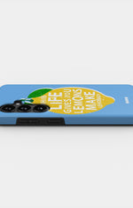 Samsung Galaxy S26 Plus Tough Case – Lemon Quote - View 3