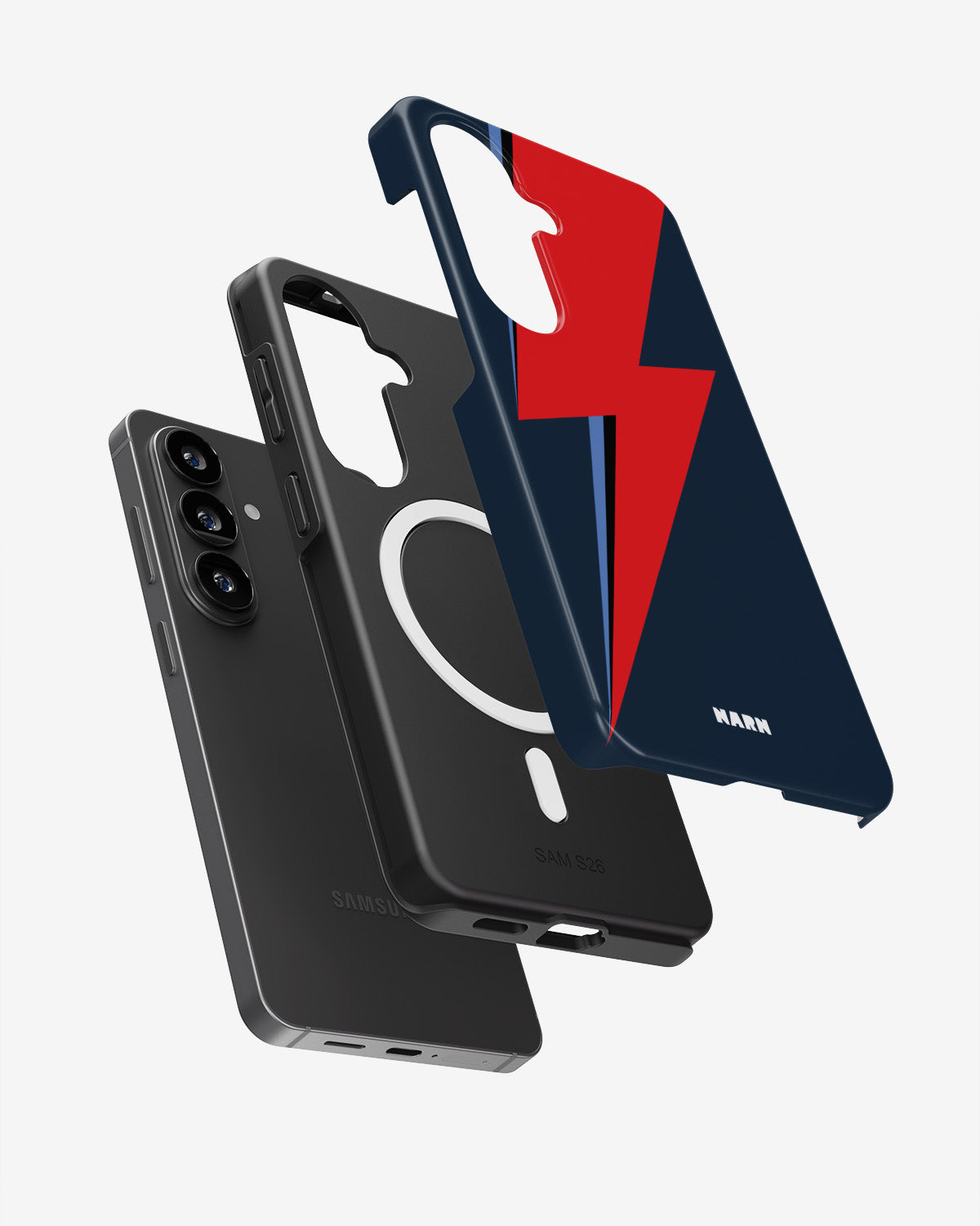 Samsung Galaxy S26 Plus Tough Case – Blue Bowie - View 2