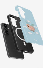 Samsung Galaxy S26 Plus Tough Case – Dreamy Pig - View 2