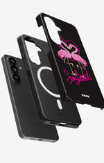 Samsung Galaxy S26 Plus Tough Case – Beach Flamingo - View 2