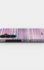 Samsung Galaxy S26 Plus Tough Case – Purple Aztec - View 3