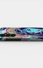Samsung Galaxy S26 Plus Tough Case – Abstract Cat - View 3