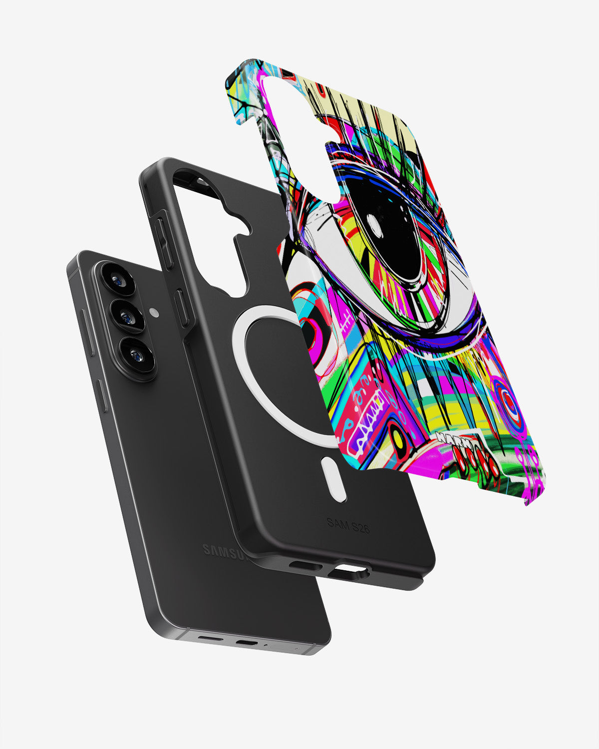 Samsung Galaxy S26 Plus Tough Case – Abstract Eye - View 2
