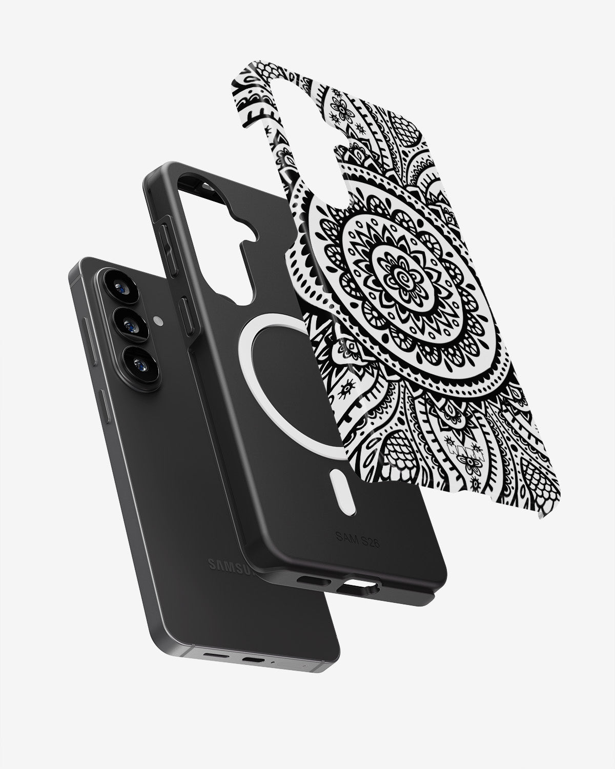 Samsung Galaxy S26 Plus Tough Case – Henna Mandala - View 2