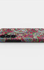 Samsung Galaxy S26 Plus Tough Case – Paisley Paradise - View 3