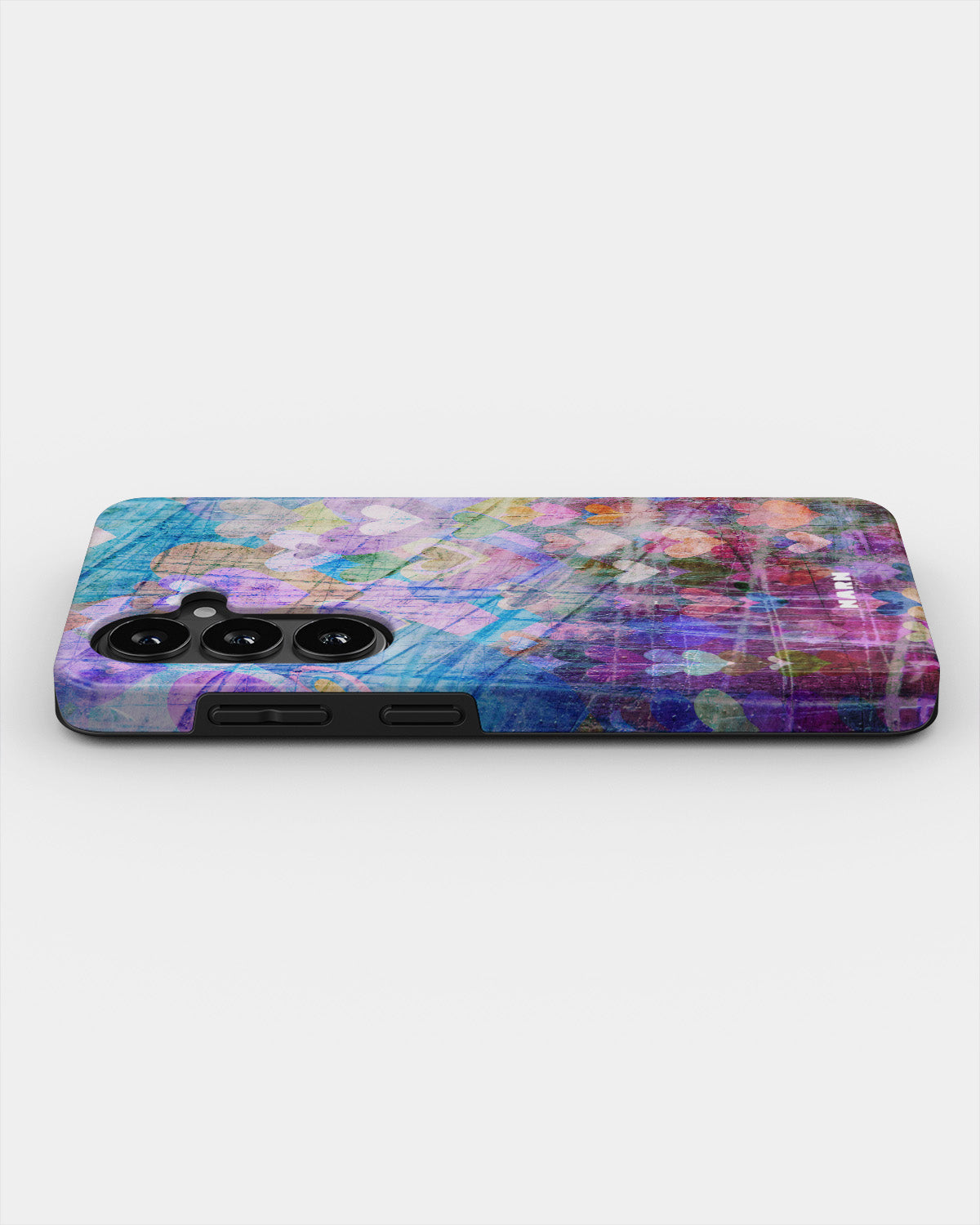 Samsung Galaxy S26 Plus Tough Case – Purple Hearts - View 3
