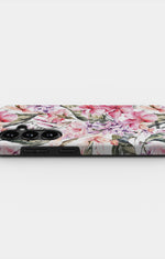 Samsung Galaxy S26 Plus Tough Case – Watercolor Flowers - View 3