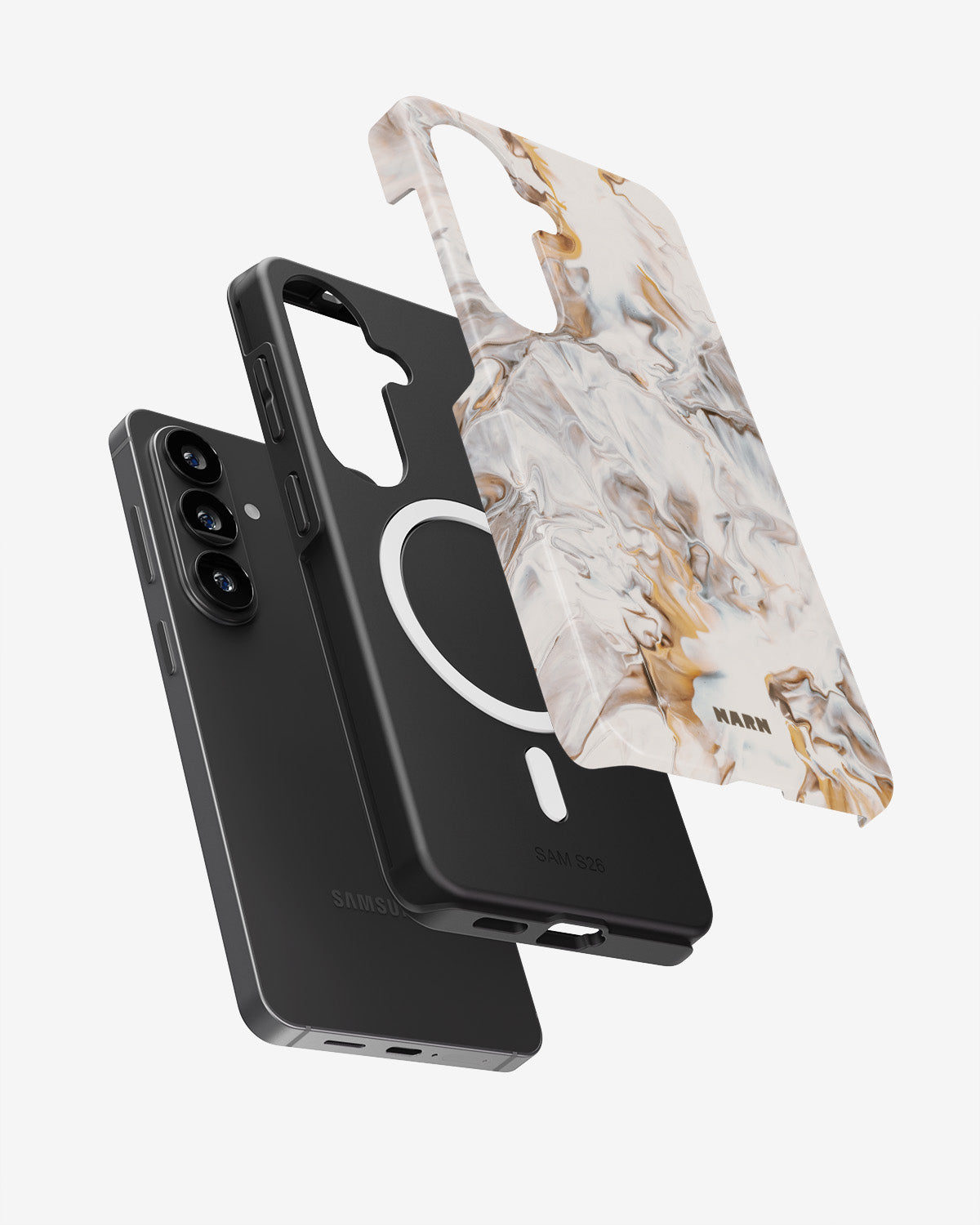 Samsung Galaxy S26 Plus Tough Case – Icy Caramel - View 2