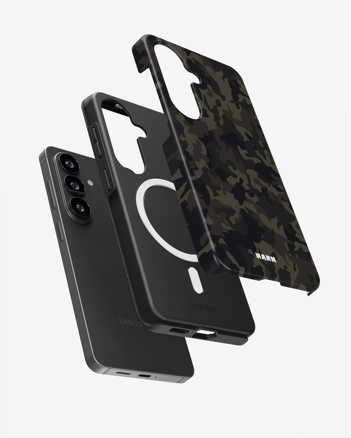 Samsung Galaxy S26 Plus Tough Case – Jungle Green Camo - View 2