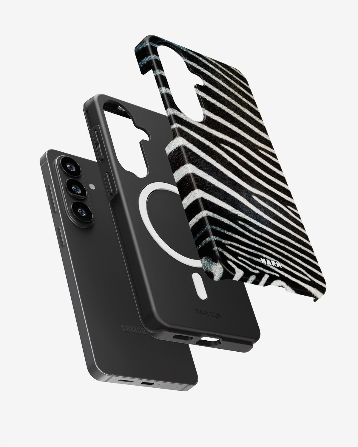 Samsung Galaxy S26 Plus Tough Case – Zebra Stripe - View 2