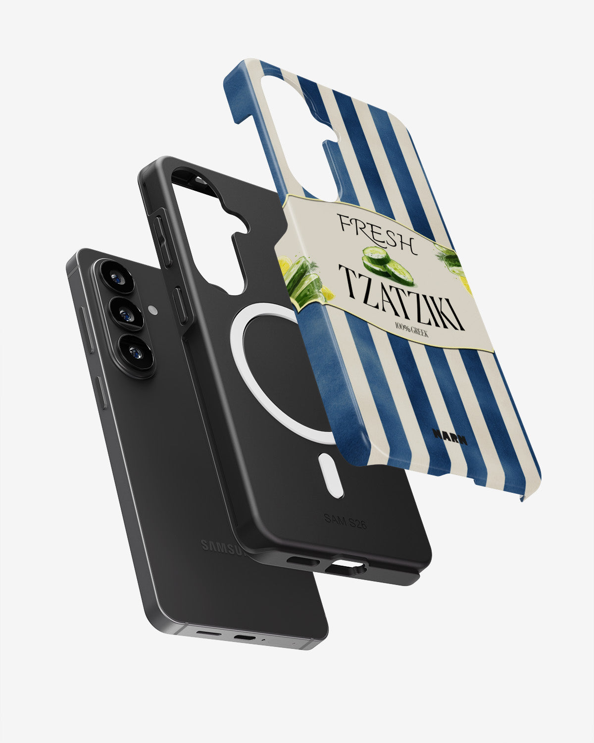 Samsung Galaxy S26 Plus Tough Case – Greek Blues - View 2