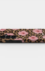 Samsung Galaxy S26 Plus Tough Case – Leopard Flower - View 3