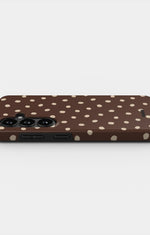 Samsung Galaxy S26 Plus Tough Case – Choco Dots - View 3