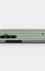 Samsung Galaxy S26 Plus Tough Case – Sage Stripes - View 3