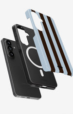 Samsung Galaxy S26 Plus Tough Case – Bistro Stripes - View 3