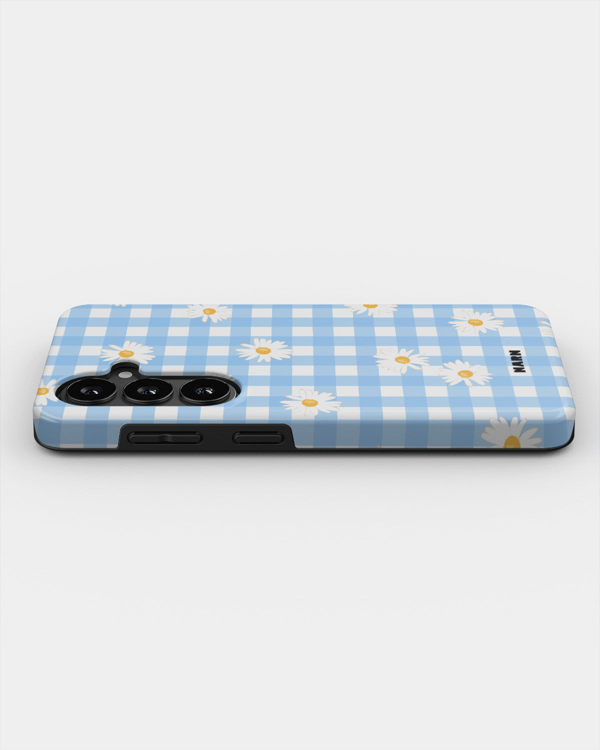 Samsung Galaxy S26 Plus Tough Case – Blue Daisies - View 3