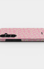 Samsung Galaxy S26 Plus Tough Case – Pink Daisy - View 3