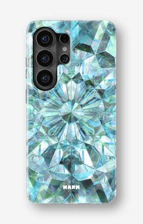 Samsung Galaxy S26 Ultra Tough Case – Green Crystals - View 1