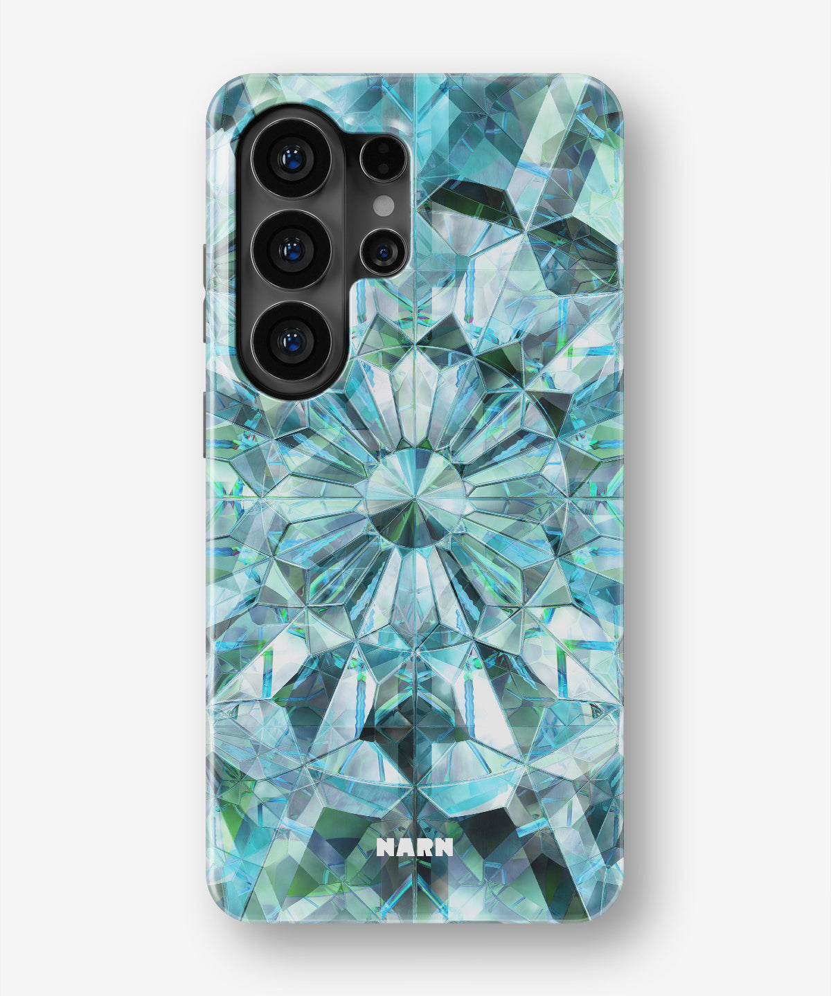Samsung Galaxy S26 Ultra Tough Case – Green Crystals - View 1