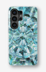 Samsung Galaxy S26 Ultra Tough Case – Green Crystals - View 1