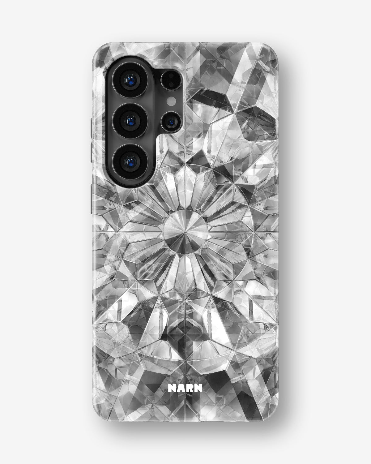 Samsung Galaxy S26 Ultra Tough Case – Grey Crystals - View 1