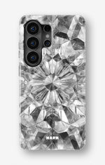 Samsung Galaxy S26 Ultra Tough Case – Grey Crystals - View 1