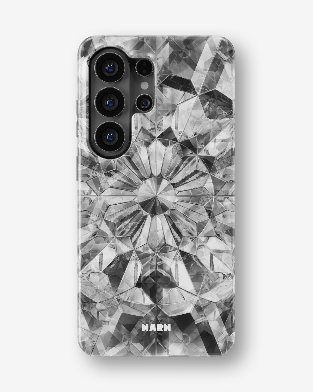 Samsung Galaxy S26 Ultra Tough Case – Grey Crystals - View 1