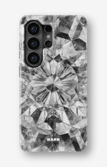 Samsung Galaxy S26 Ultra Tough Case – Grey Crystals - View 1