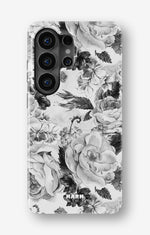 Samsung Galaxy S26 Ultra Tough Case – Black & White Bloom - View 1