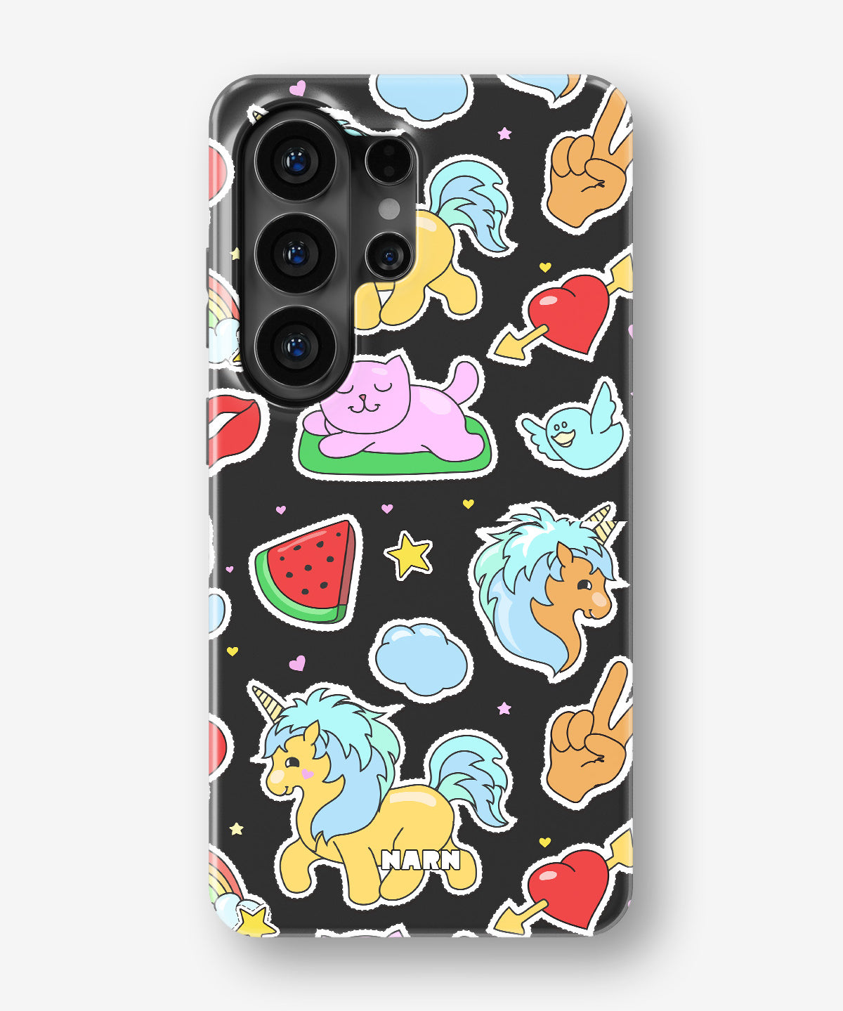 Samsung Galaxy S26 Ultra Tough Case – Cute Stickers - View 1