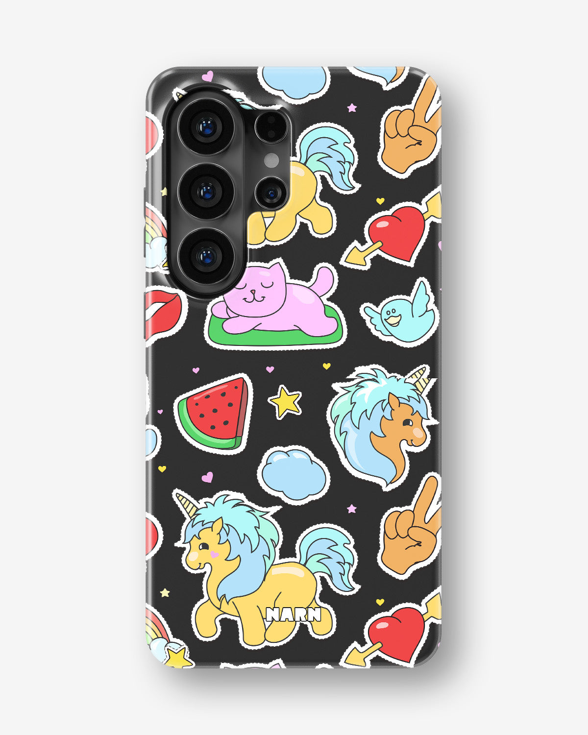 Samsung Galaxy S26 Ultra Tough Case – Cute Stickers - View 1