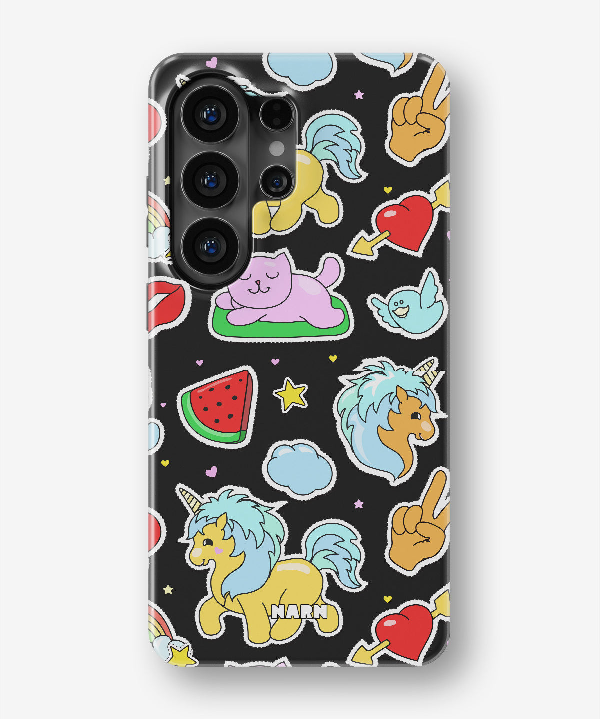 Samsung Galaxy S26 Ultra Tough Case – Cute Stickers - View 1