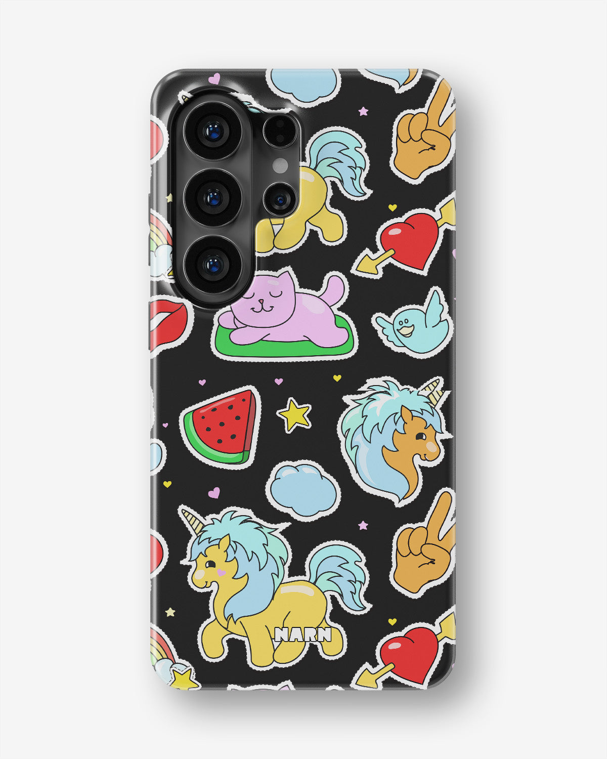 Samsung Galaxy S26 Ultra Tough Case – Cute Stickers - View 1