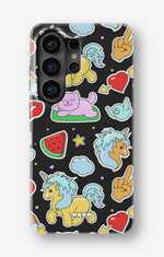 Samsung Galaxy S26 Ultra Tough Case – Cute Stickers - View 1