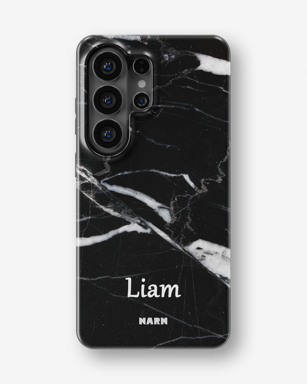 Samsung Galaxy S26 Ultra Tough Case – Custom - Black Marble - View 1