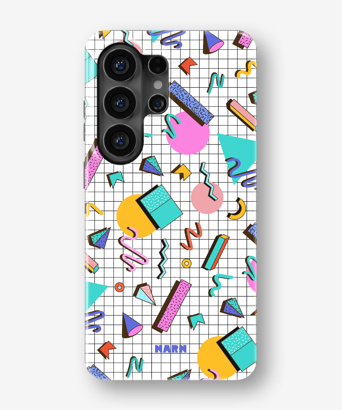 Samsung Galaxy S26 Ultra Tough Case – 80s Memphis - View 1