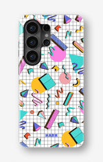Samsung Galaxy S26 Ultra Tough Case – 80s Memphis - View 1