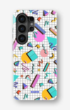 Samsung Galaxy S26 Ultra Tough Case – 80s Memphis - View 1