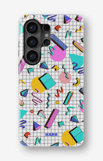 Samsung Galaxy S26 Ultra Tough Case – 80s Memphis - View 1