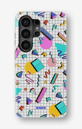 Samsung Galaxy S26 Ultra Tough Case – 80s Memphis - View 1